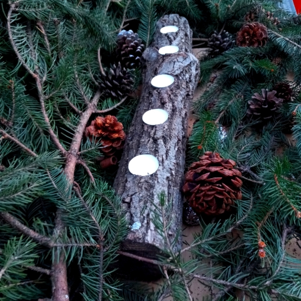 Handcrafted Holiday Yule Logs